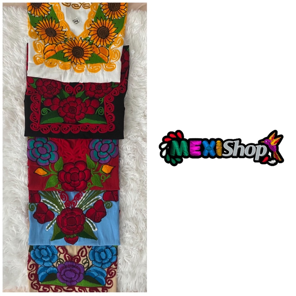 💯 EMBROIDERED MEXICAN CLOTHES AND ACCESSORIES - Picture 4 of 6